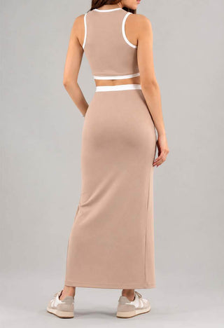 Set Falda Crop Top Adolescente 12396