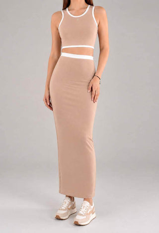 Set Falda Crop Top Adolescente 12396