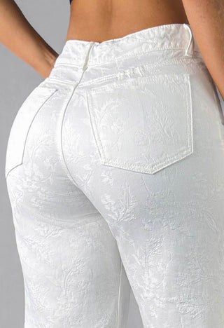 Jeans Straight Tiro Alto 21244