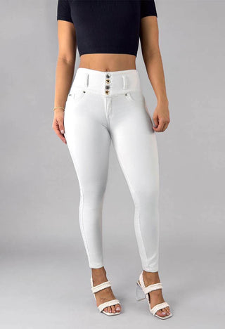 Jeans Skinny Tiro Alto 95456