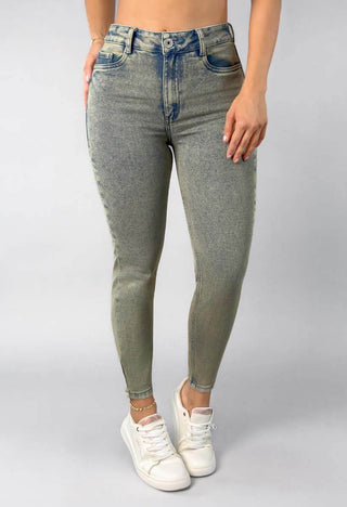 Jeans Skinny Tiro Alto. 76561