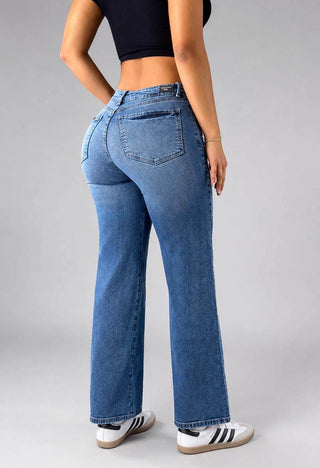 Pantalon Straigh Bordado 76501