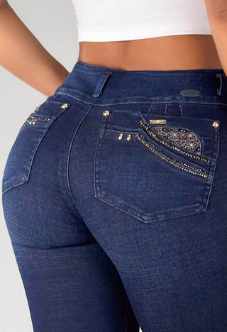 Jeans SkinnyTiro Alto 95396