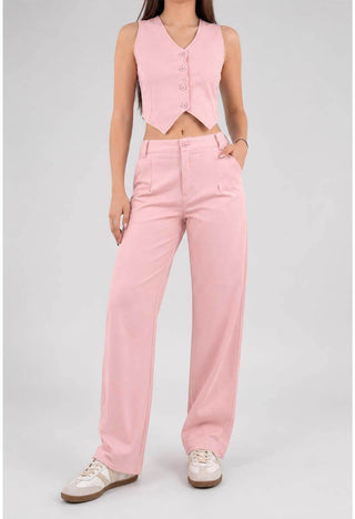 Set Pantalón y Chaleco Slim Adolescente 12397