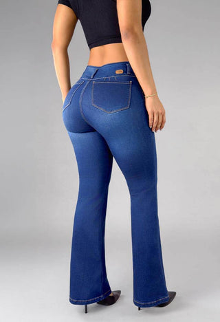 Jeans Bota Campana Tiro Alto 76373