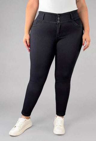 Jeans Skinny Curvy  Tiro Alto 21115