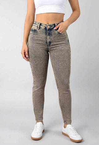Jeans Skinny  Dirty Tiro Alto 21361