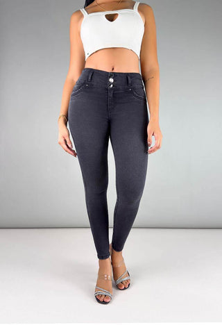 Jeans Skinny Tiro Medio 95383