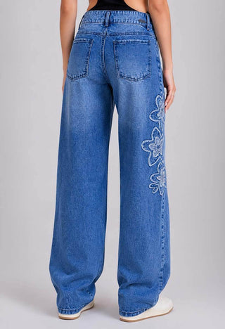 Jeans Wide Leg Adolescente 12440