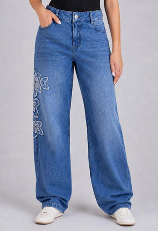 Jeans Wide Leg Adolescente 12440