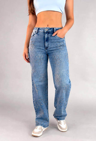 Jean Straight Bordado 21333