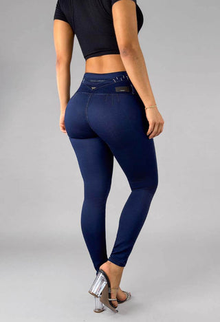 Jeans Skinny Tiro Alto 95477