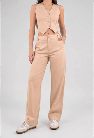 Set Pantalón y Chaleco Slim Adolescente 12397