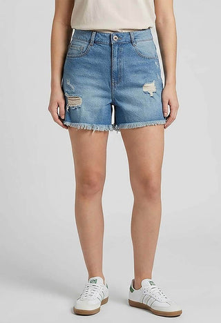 Short Jeans Tiro Alto 76438