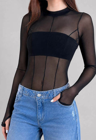 Body Slim Manga Larga Adolescente 12461