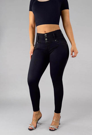 Jeans Skinny Tiro Alto 95455