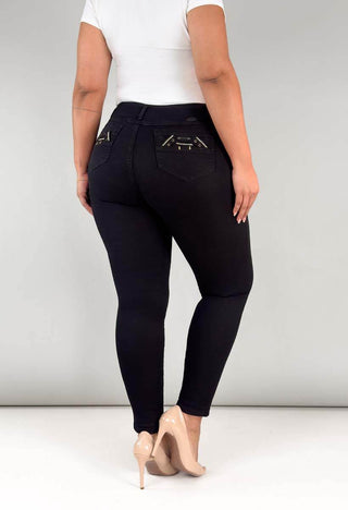 Jeans Skinny  Tiro Alto 95427