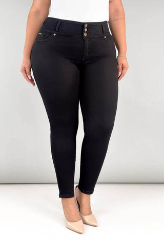 Jeans Skinny  Tiro Alto 95427