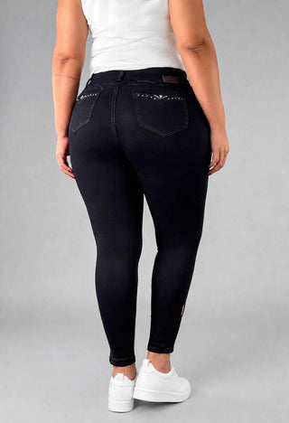 Jeans Skinny Curvy Tiro Alto 95463