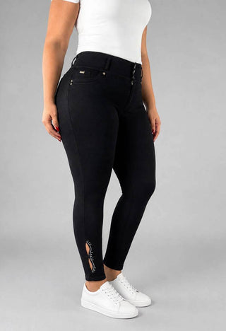 Jeans Skinny Curvy Tiro Alto 95463