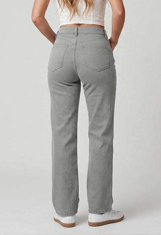 Jeans Straight con Destroyed 21309