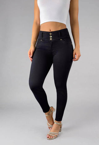 Jeans Skinny Tiro Alto 76314