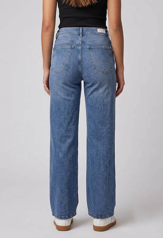 Jeans Straight Tiro Alto 76506