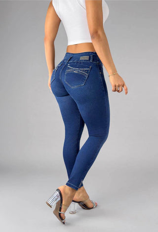 Jeans Skinny  Tiro Alto. 76242