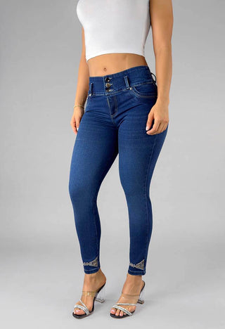 Jeans Skinny  Tiro Alto. 76242
