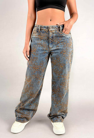 Jean Straight Jacquard 76636