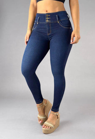 Jeans Skinny  Tiro Alto 95439