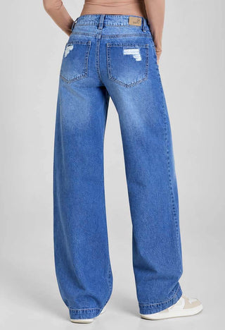 Jeans Straight Adolescente 12481