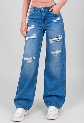 Jeans Straight Adolescente 12481