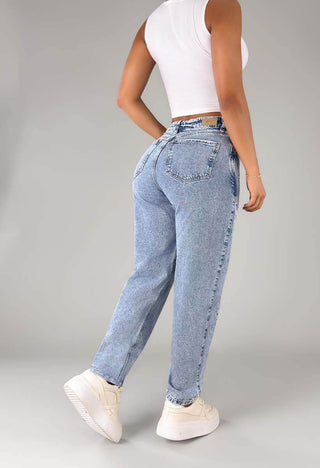 Jeans Balloon Tiro Alto 21127