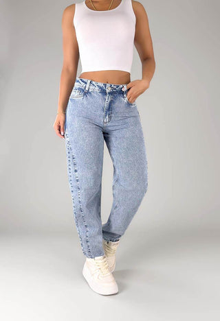 Jeans Balloon Tiro Alto 21127