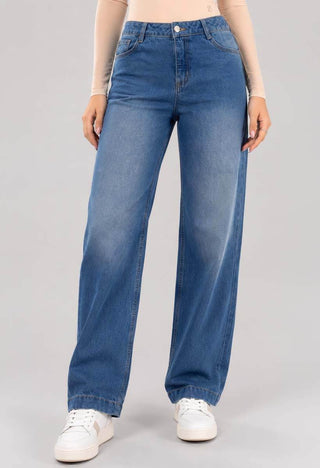Jeans Wide Leg Adolescente 12390