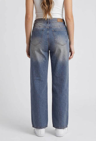 Jeans Wide Leg Tiro Alto 21352
