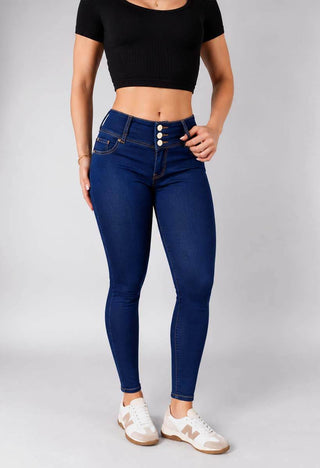 Jeans Skinny Tiro Alto 76304